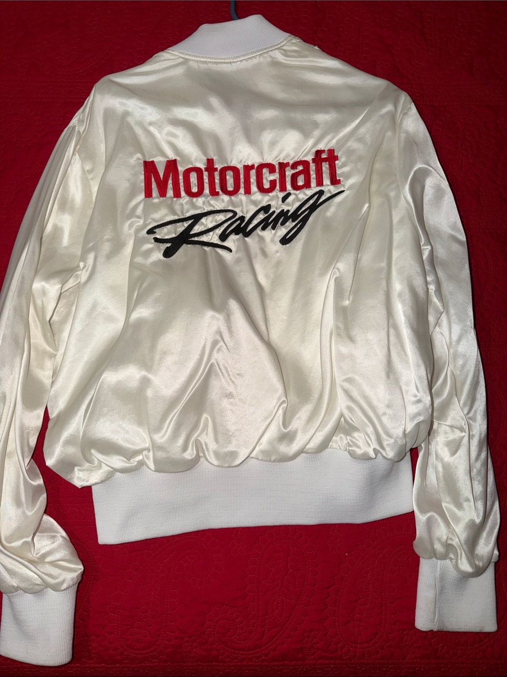 Vintage motorcraft racing jacket